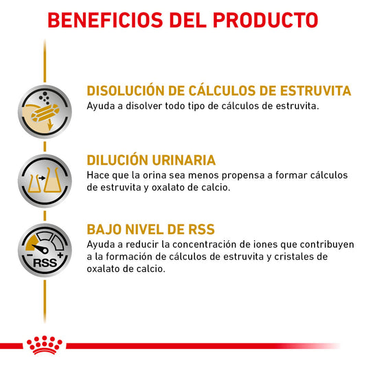 Alimento Royal Canin Urinary SO Para Perro Lata 385g
