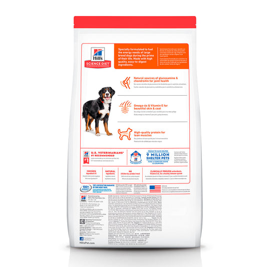 Alimento Hill's Science Diet Adult Large Breed (ÚNICAMENTE BAJO PEDIDO)