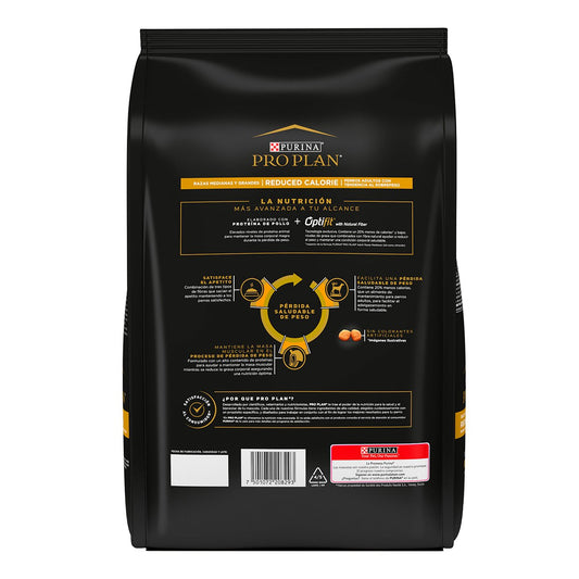 Alimento Pro Plan Reduce Calorie Perro Adulto Todas las Razas (UNICAMENTE BAJO PEDIDO)