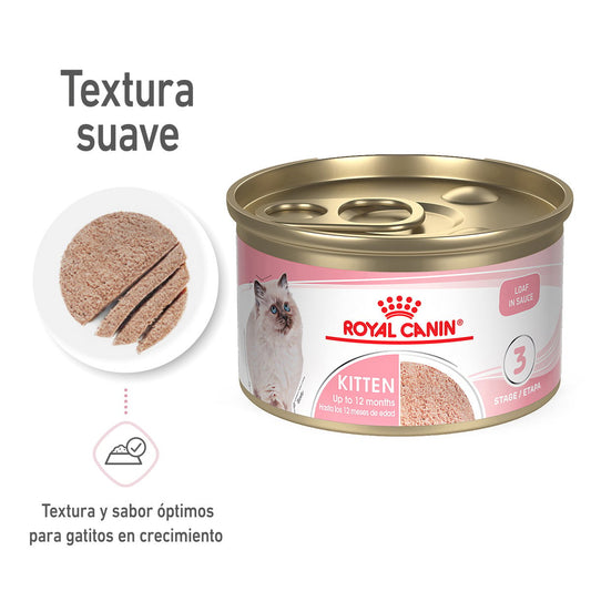 Alimento Royal Canin Kitten Para Gato Lata 145g