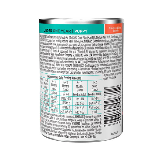 Alimento Pro Plan Para Perro Cachorro Lata 368g