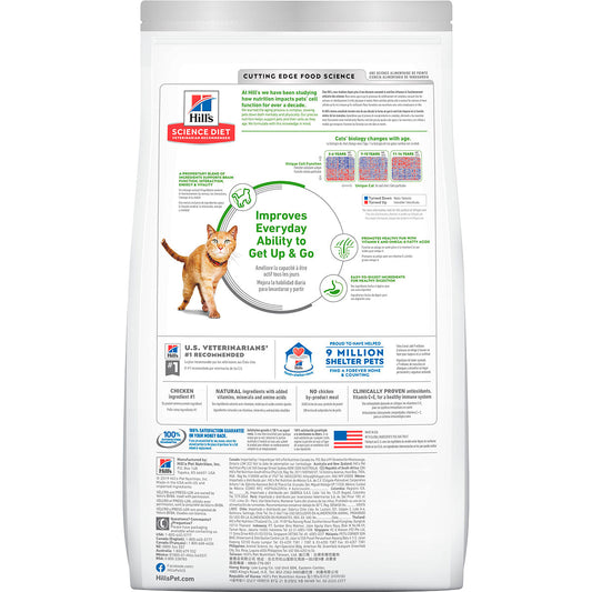 Alimento Hill's Science Diet Senior Vitality Para Gato 1.4kg