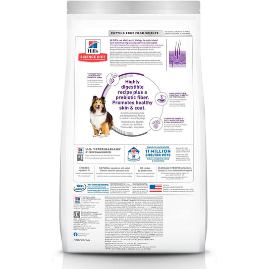 Hill's Science Diet Alimento Seco Piel y Estómago Sensibles para Perro Raza Mediana/Grande (UNICAMENTE BAJO PEDIDO)