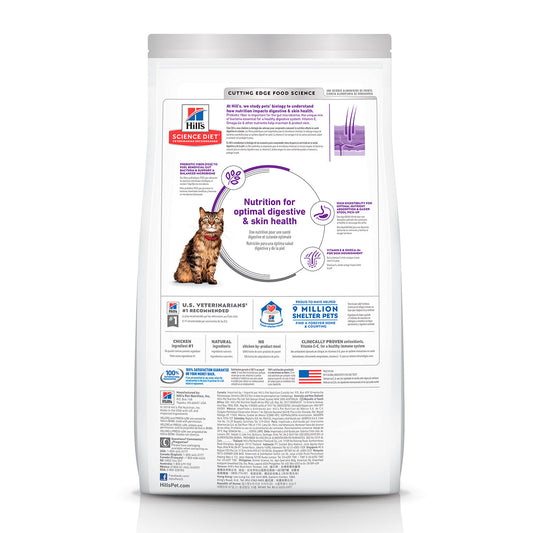 Hill's Science Diet Sensitive Stomach & Skin Alimento Piel y Estómago Sensibles para Gato Adulto (UNICAMENTE BAJO PEDIDO)