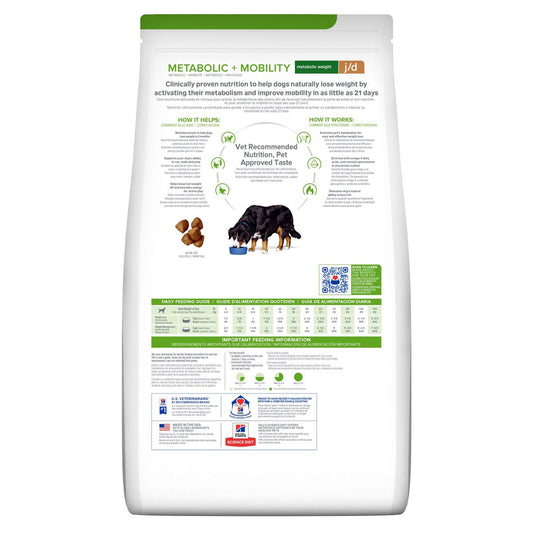 Alimento Hill's Prescription Diet Metabolic + Mobility Para Perro