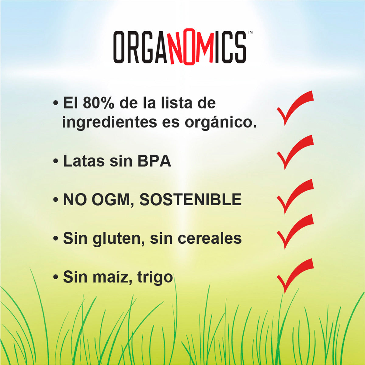 Alimento Organomics Pollo Para Perro Lata 354g