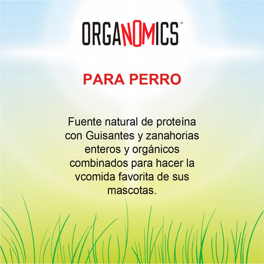 Alimento Organomics Cerdo y Res Para Perro Lata 354g