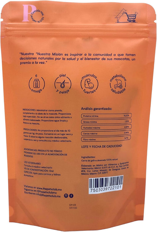 Premios Deshidratados De Gallina 120g