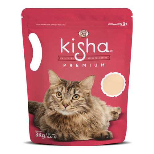 Arena Kisha Premium Para Gato 7kg