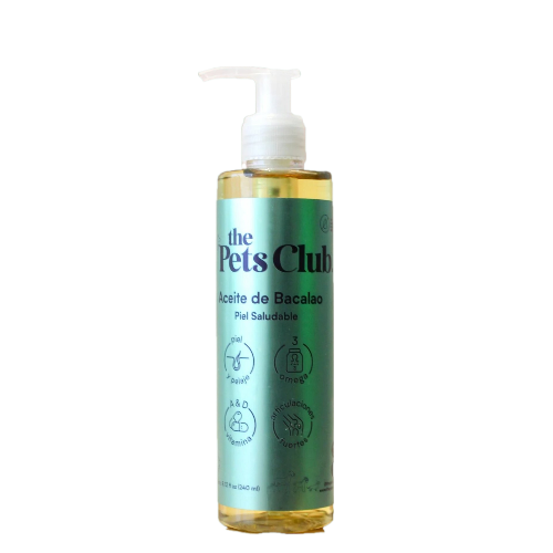 The Pets Club Aceite De Bacalao Para Mascotas 240ml