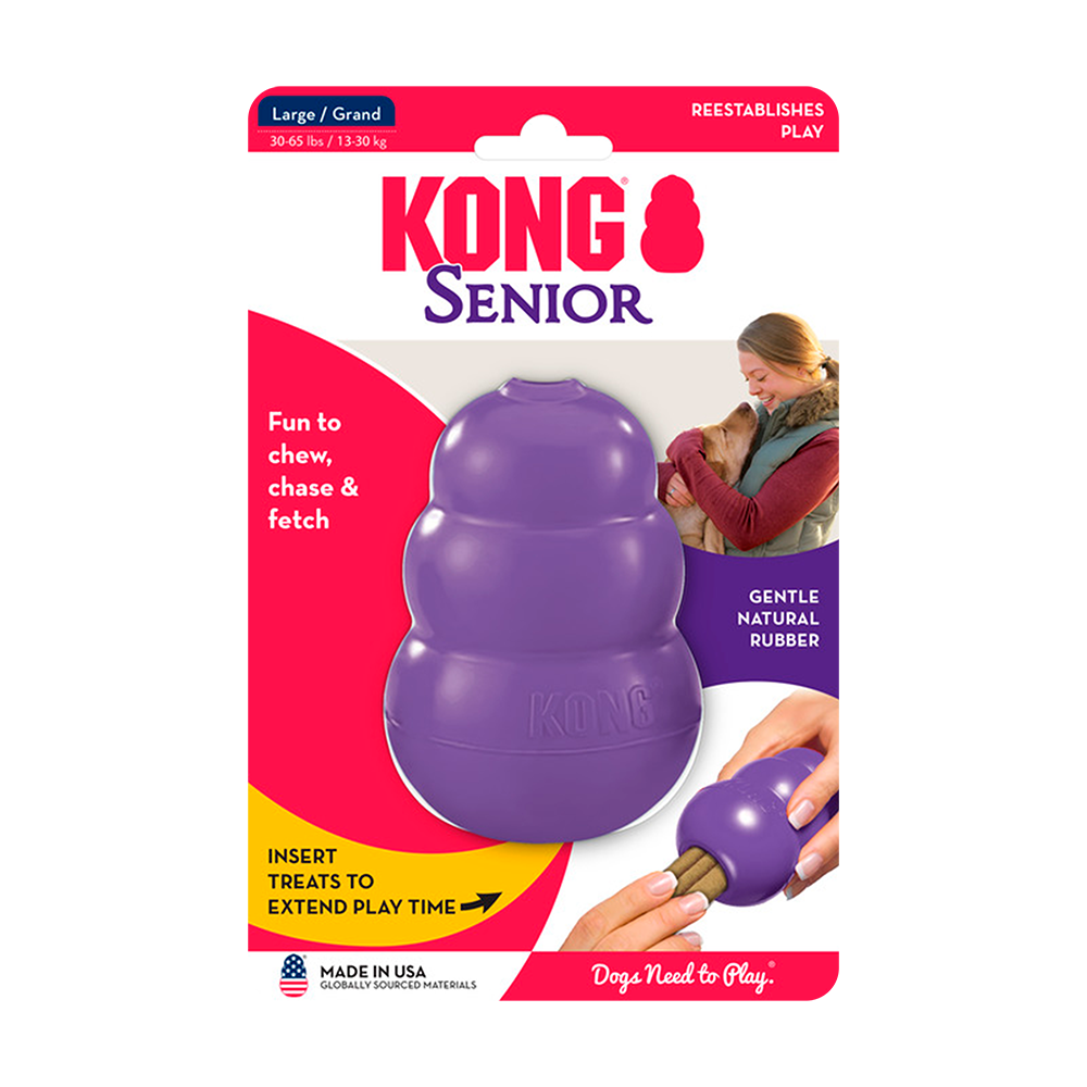 Juguete Kong Senior Grande Para Perro
