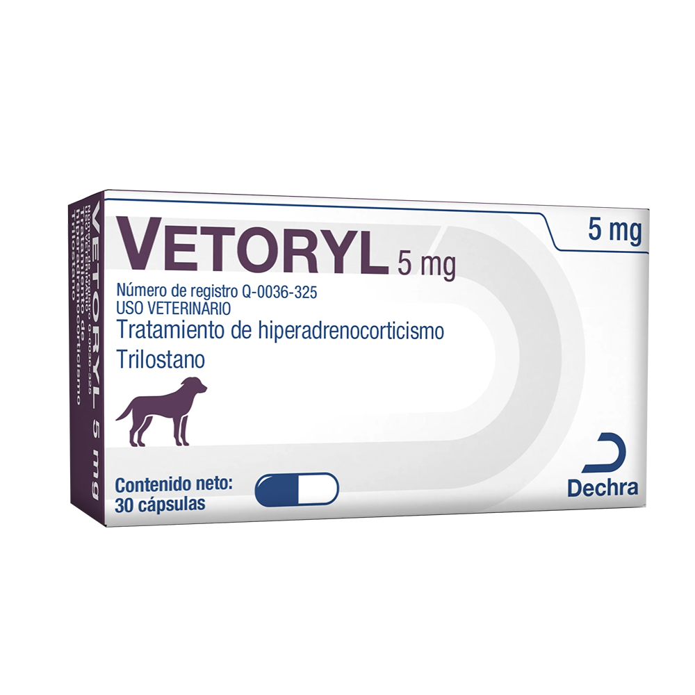 Vetoryl 5mg Caja Con 30 Capsulas