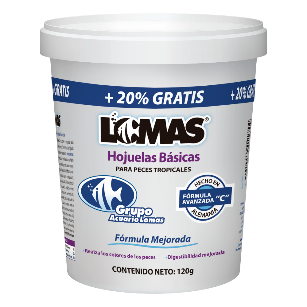 Hojuelas Básicas Para Peces Tropicales 100g