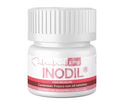 Inodil 1 mg Pimobendan Frasco 28 Tabletas