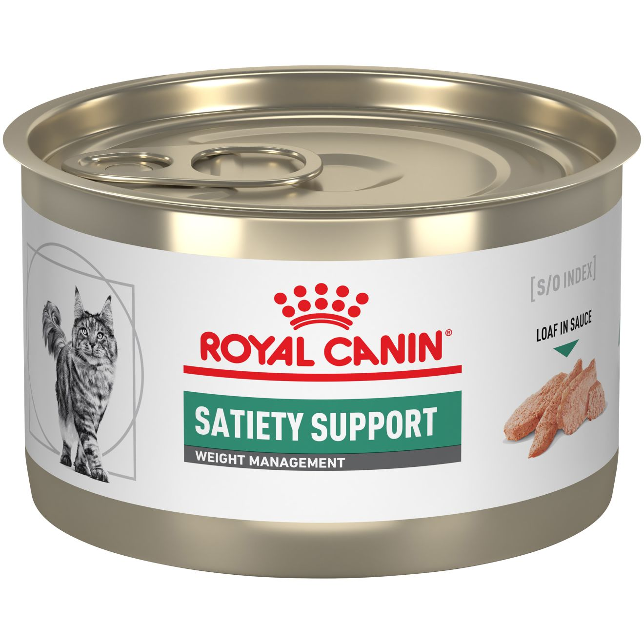 Alimento Royal Canin Satiety Support Para Gato Lata 145g