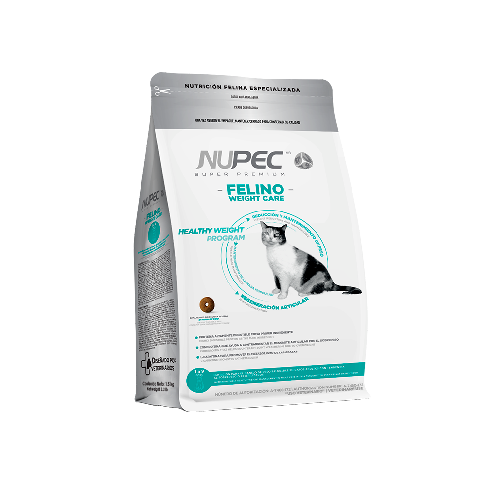 Nupec Alimento Weight Care Para Gato