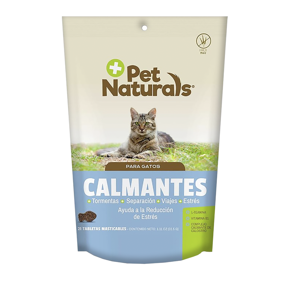 Calmante Natural Para Gato 31.5 g 21 tabletas masticables