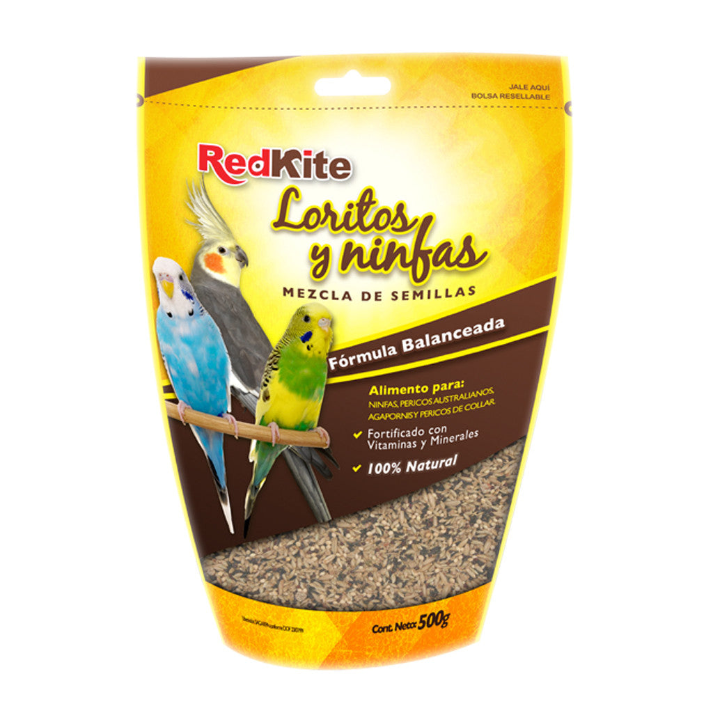 Alimento RedKite Para Loritos y Ninfas 500 g (Bajo pedido)