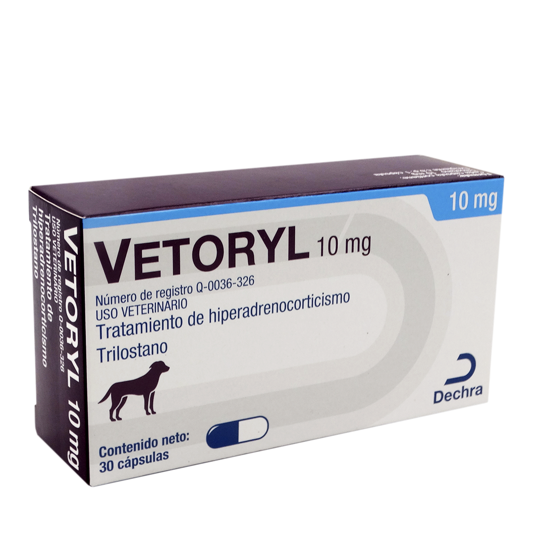 Vetoryl 10 mg Caja Con 30 Capsulas