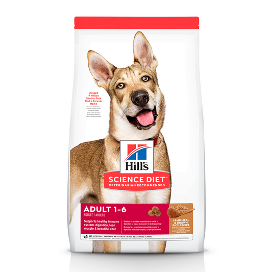 Alimento Hill's Science Diet Original Adulto Cordero y Arroz Para Perro 15kg (Bajo pedido)
