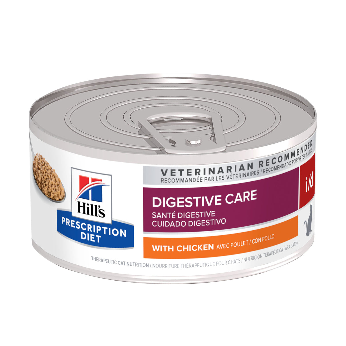 Hill's Prescription Diet i/d Cuidado Digestivo Para Gato Lata 156g