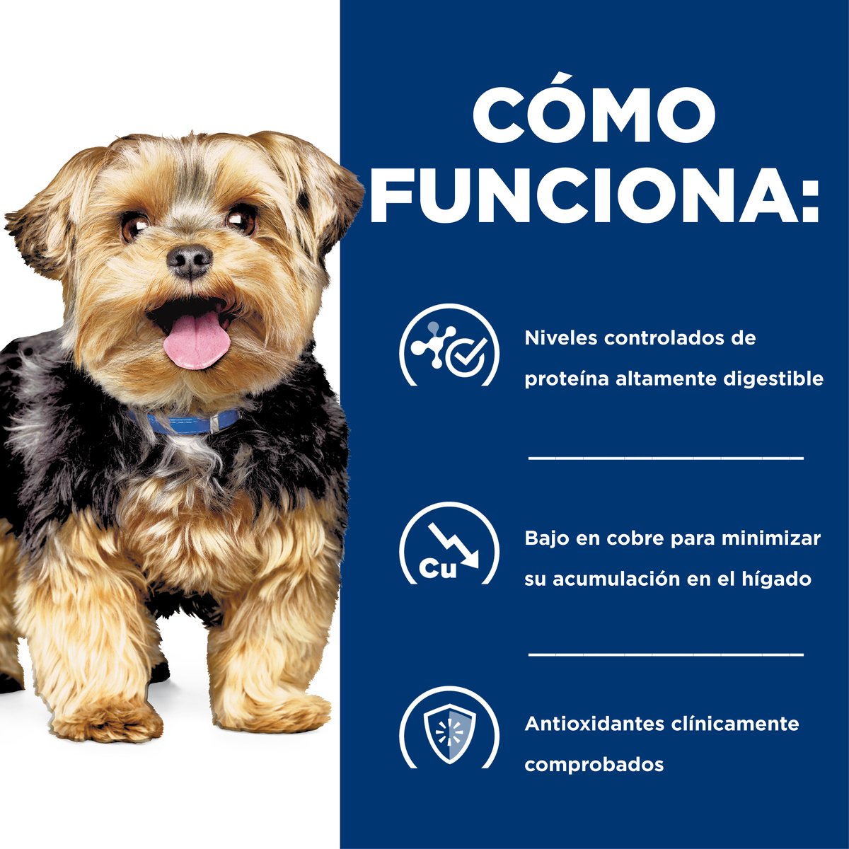 Alimento Hill's Prescription Diet l/d  Cuidado del Hígado Para Perro 8kg