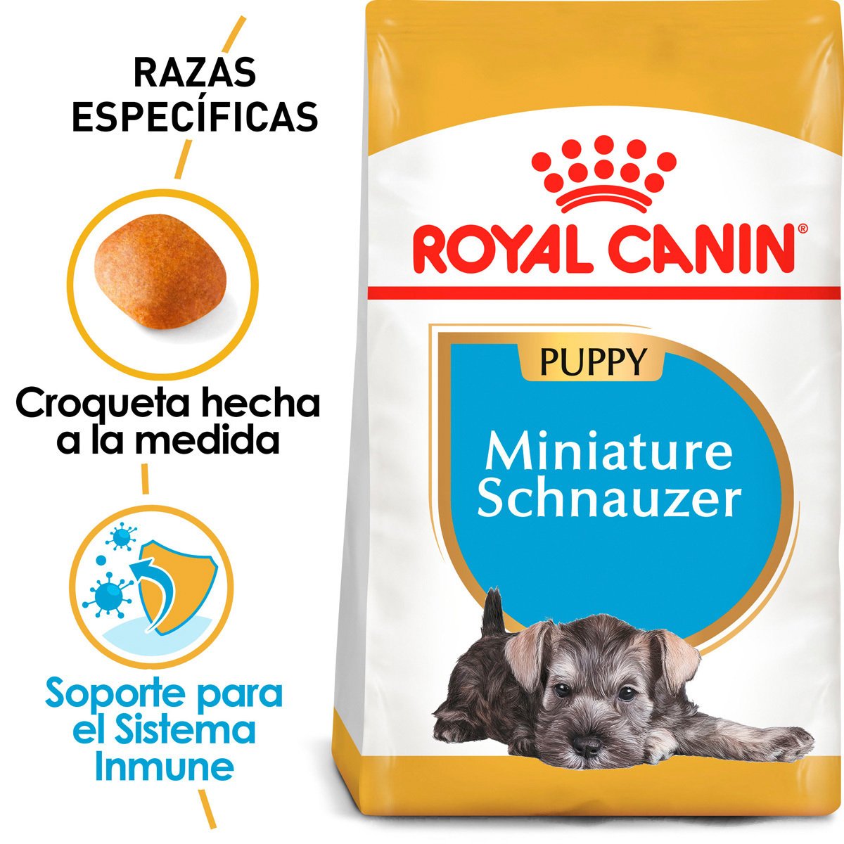Alimento Royal Canin BHN Miniature Schnauzer Puppy 1.13kg (Bajo pedido)