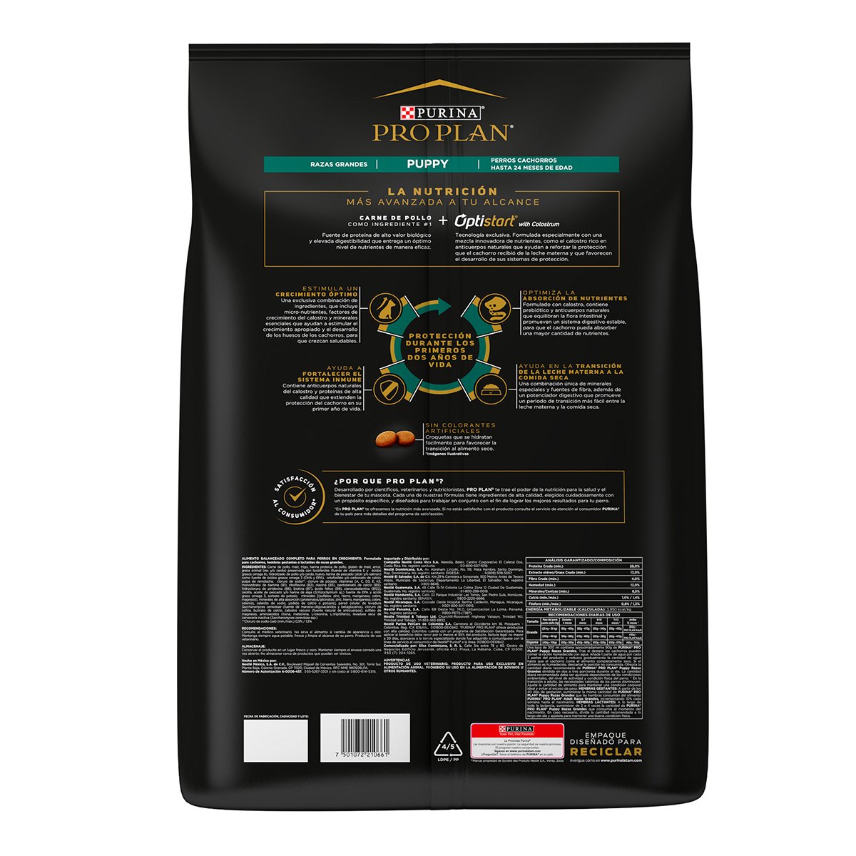 Alimento Pro Plan Cachorro Razas Grandes (Bajo pedido)