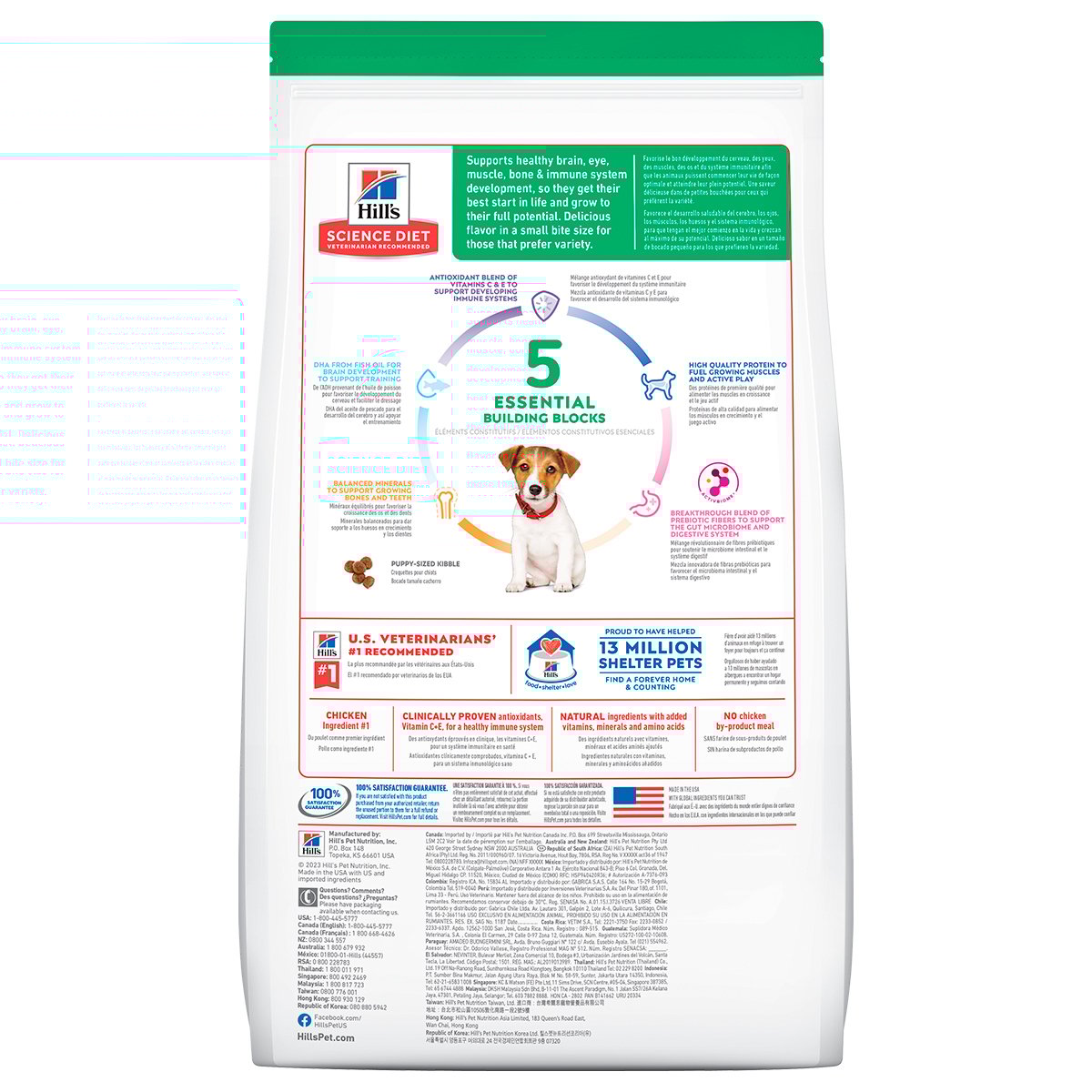 Alimento Hill's Science Diet Original Cachorro Para Perro Raza Pequeña (Bajo pedido)