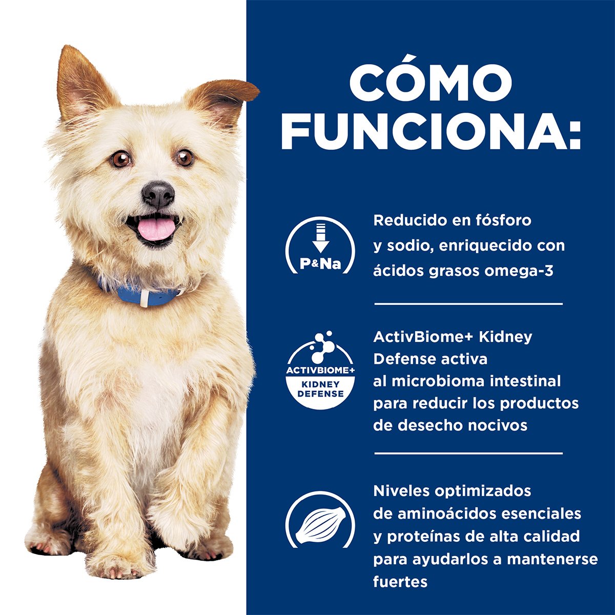 Alimento Hill's Prescription Diet k/d Cuidado del Riñón Pollo Para Perro Lata 370g