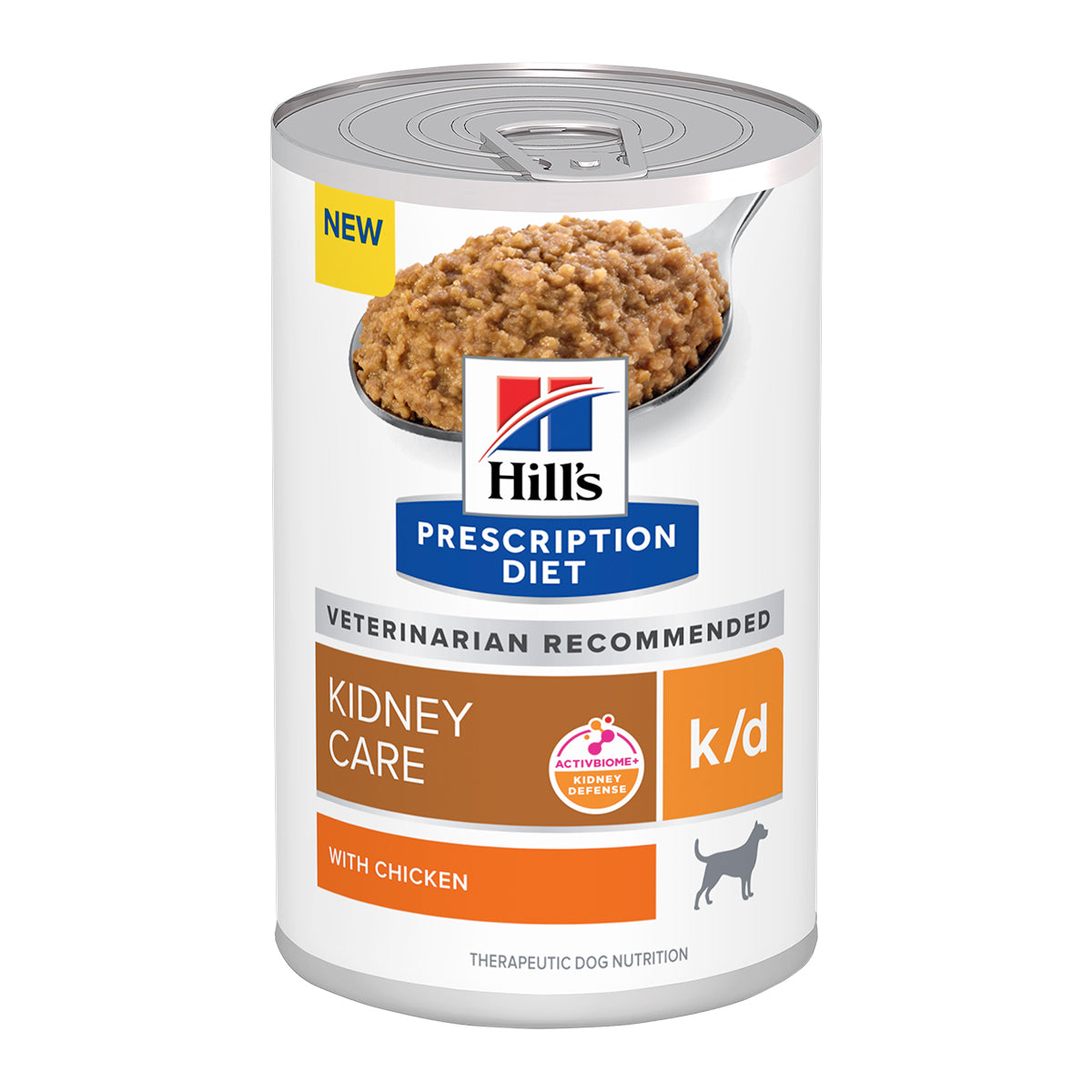 Alimento Hill's Prescription Diet k/d Cuidado del Riñón Pollo Para Perro Lata 370g