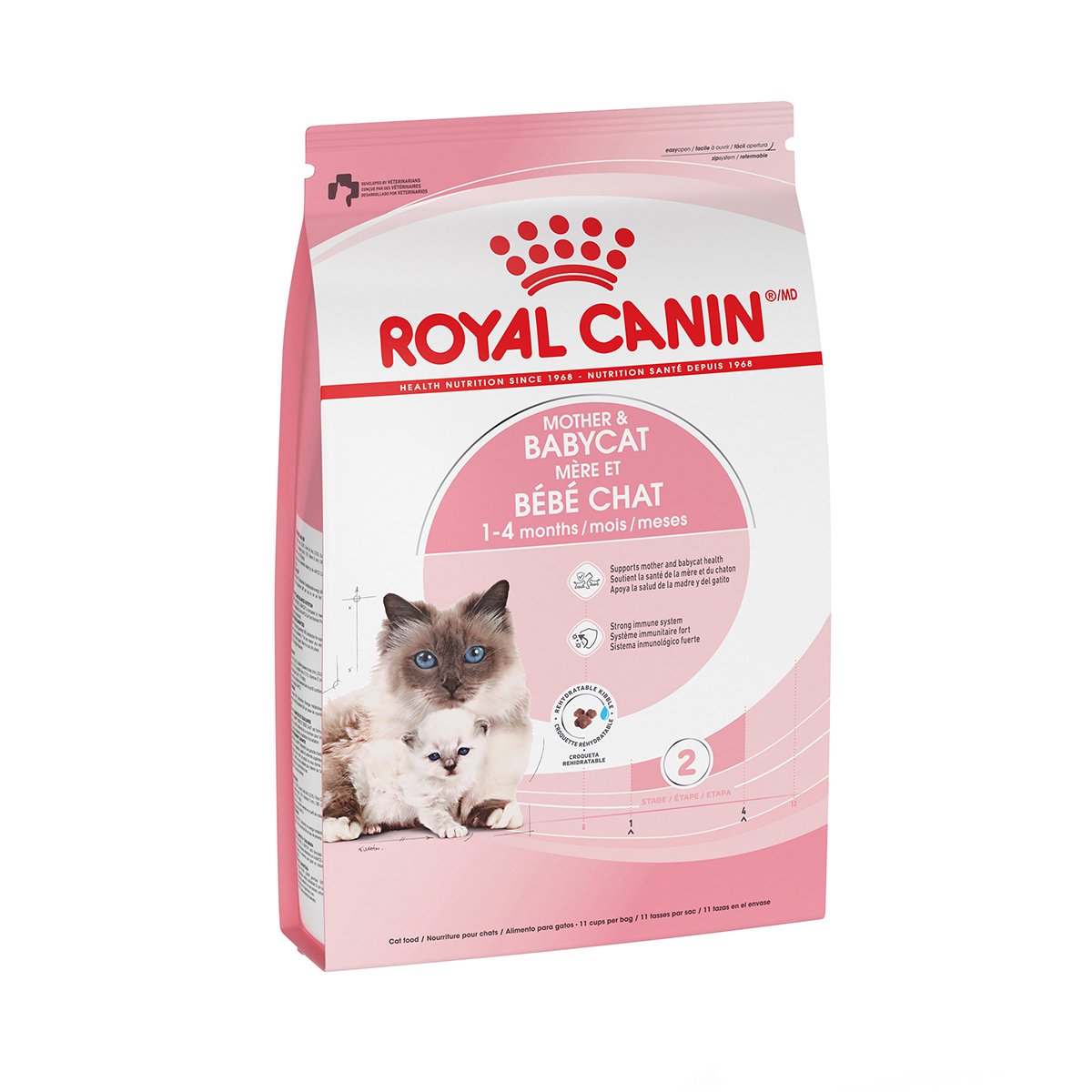 Royal Canin Mom & BabyCat Alimento Seco para Gestación / Lactancia o Destete para Gato, 1.3 kg