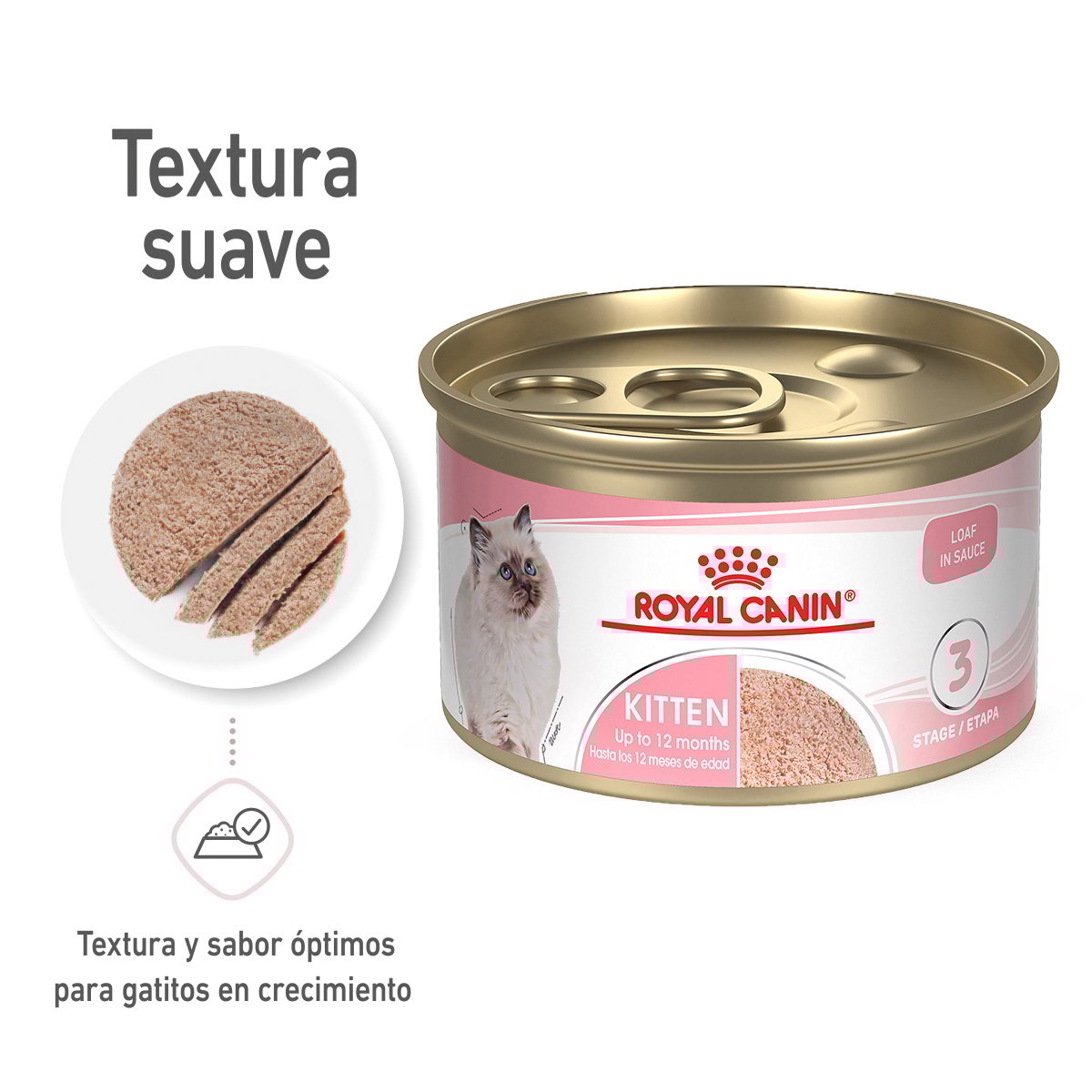 Alimento Royal Canin Kitten Para Gato Lata 145g