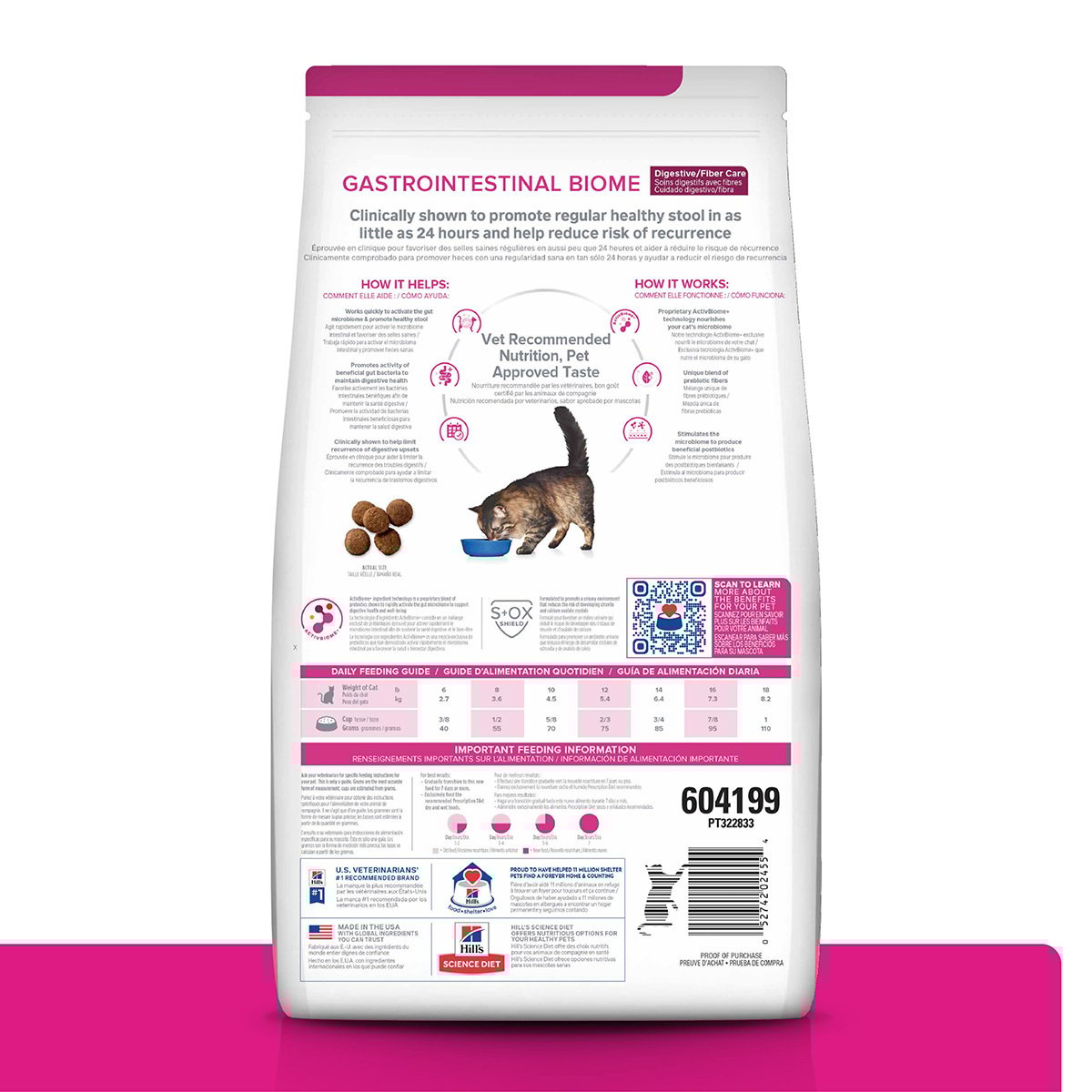 Alimento Hill's Prescription Diet Gastrointestinal Biome Para Gato 1.81kg