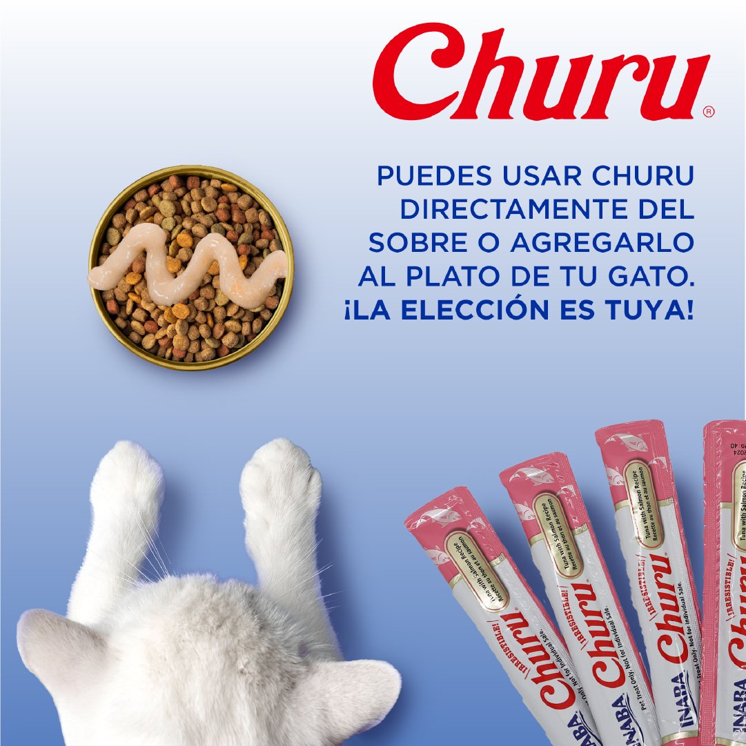 Churu De Atún Para Gato 4 pzs