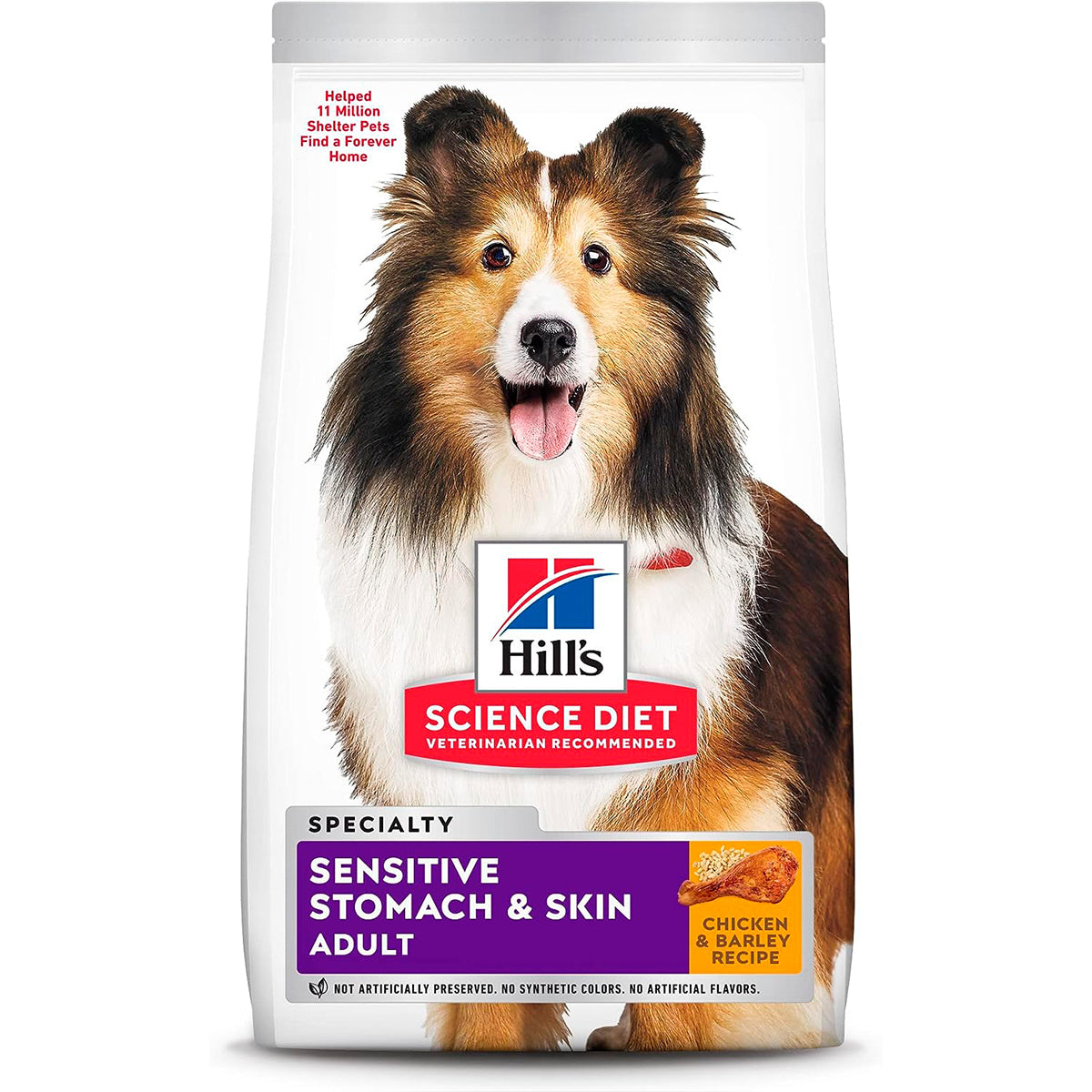 Hill's Science Diet Alimento Seco Piel y Estómago Sensibles para Perro Raza Mediana/Grande (UNICAMENTE BAJO PEDIDO)