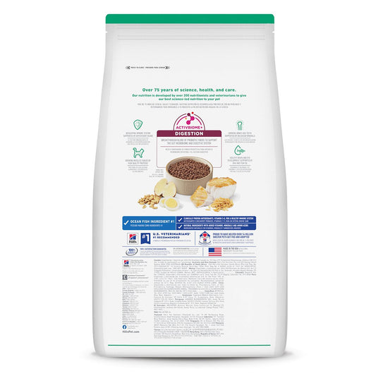 Hill's Science Diet Kitten Alimento Seco para Gatito Receta Pescado y Arroz Integral 1.59 kg