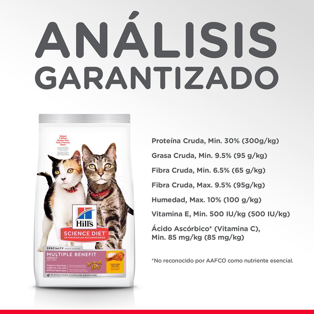 Alimento Hill's Science Diet Original Adulto Multi Beneficios Para Gato (Bajo pedido)