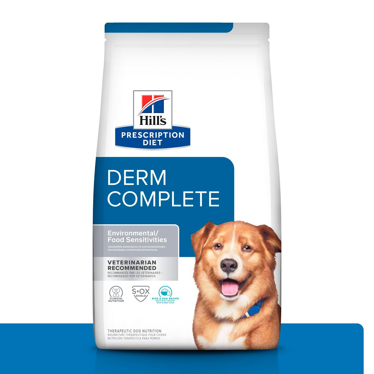 Hill's Prescription Diet Derm Complete Alimento Seco Cuidado Cutáneo para Perro Adulto (UNICAMENTE BAJO PEDIDO)