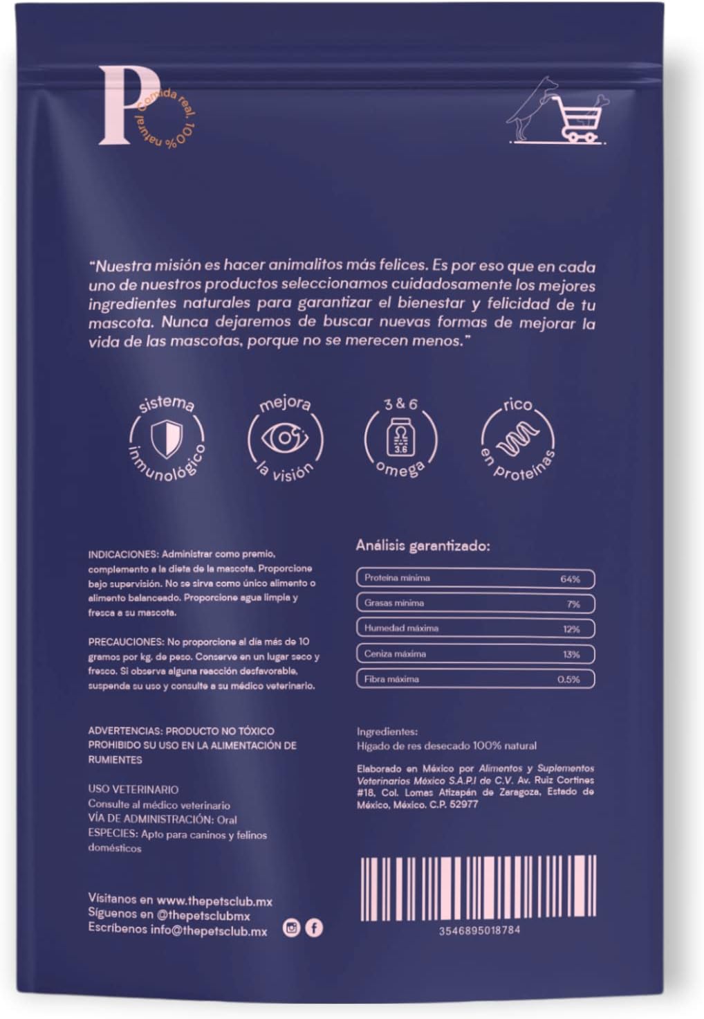 Galletas Sabor Higado de Res 120g