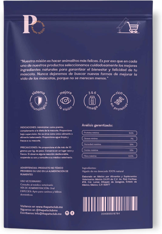 Galletas Sabor Higado de Res 120g