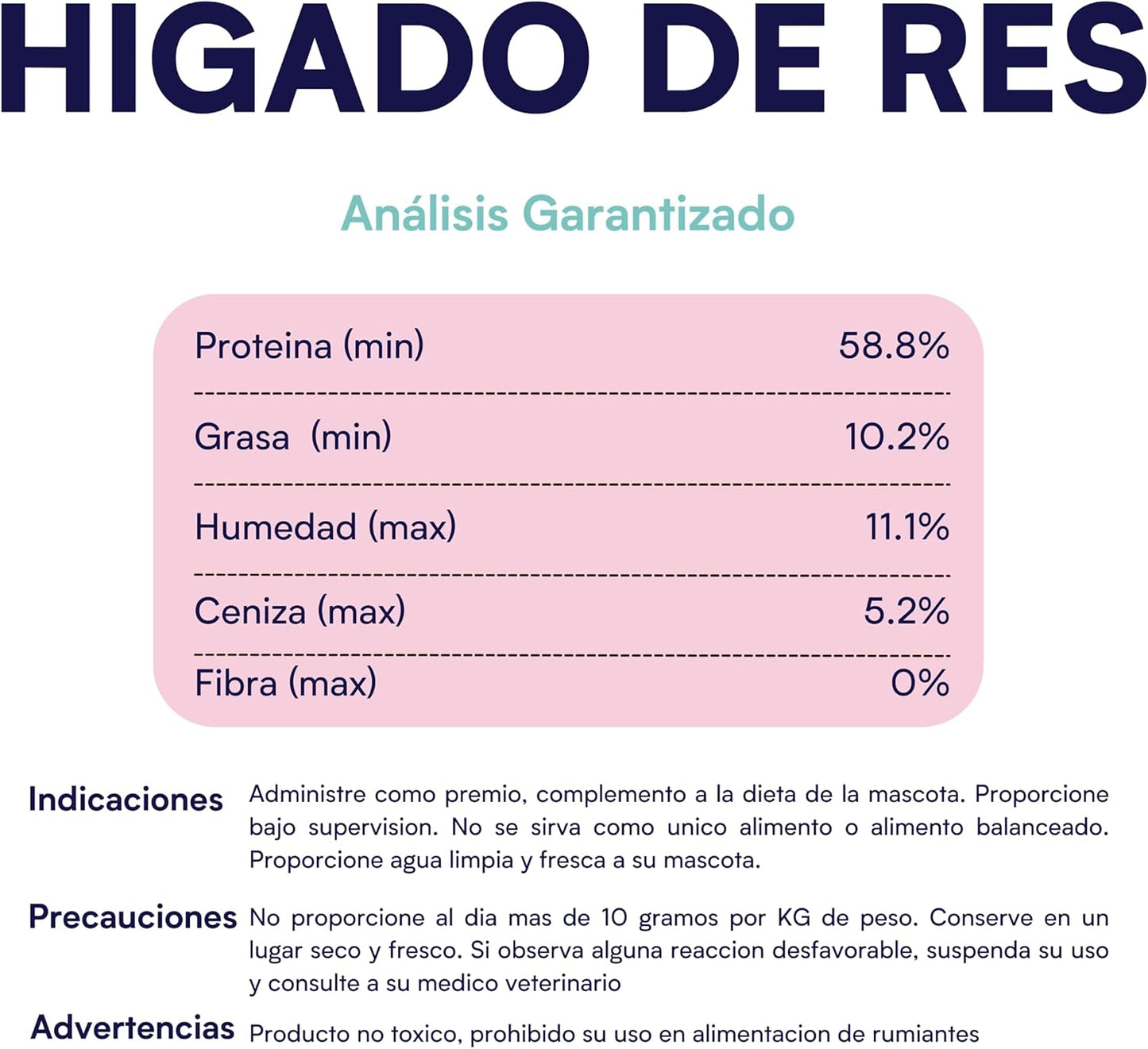 Galletas Sabor Higado de Res 120g