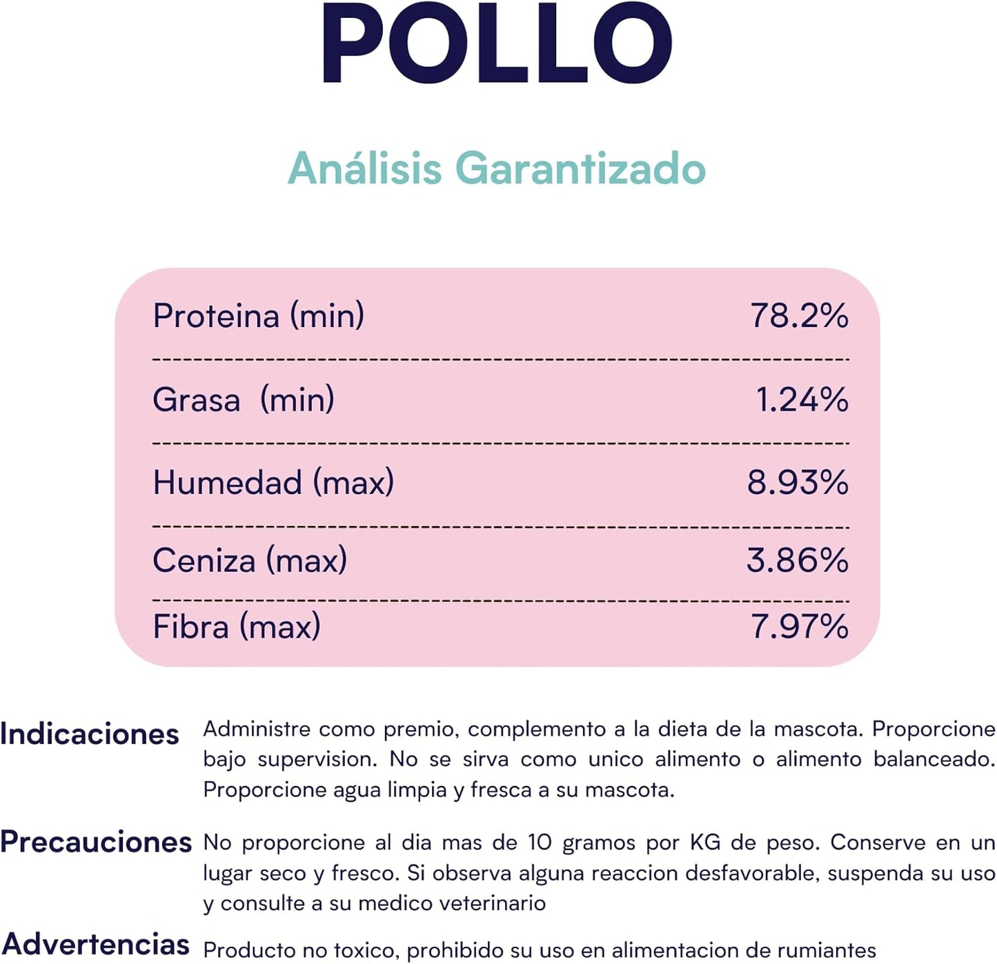Premios Deshidratados De Gallina 120g