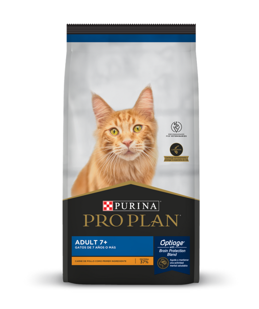 Alimento Pro Plan Gato 7+ con OPTIAGE Adulto Senior 3kg
