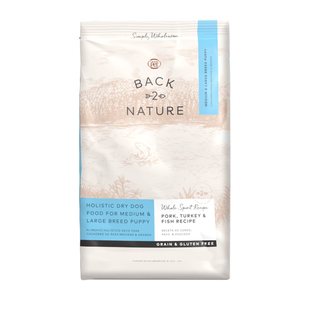 Alimento Back2Nature Cachorro Raza Mediana y Grande (Bajo pedido)