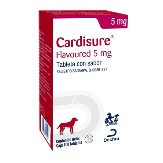 Cardisure 5mg Caja Con 100 Tabletas