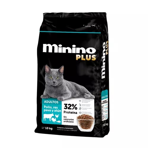 Alimento Minino Plus Para Gato 11.5kg
