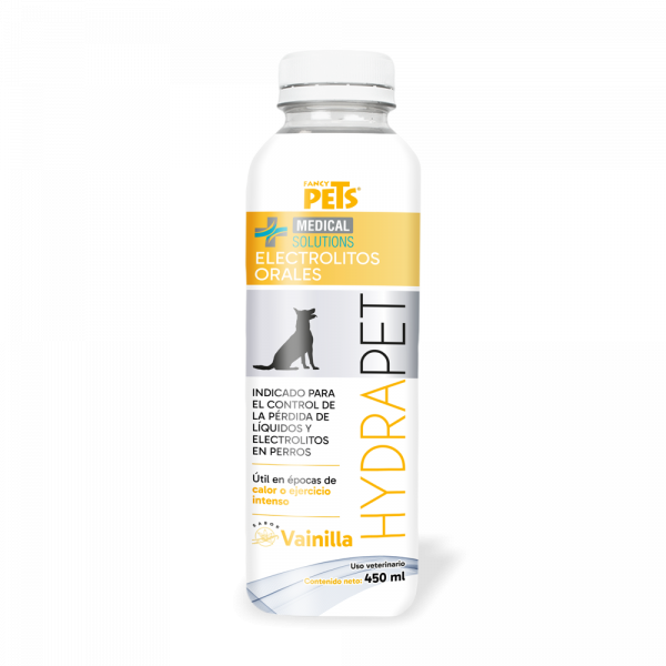 MS HydraPet Electrolitos Orales Sabor Vainilla P/Perro