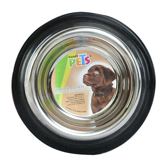 Plato Fancy Pets de Acero Para Perros