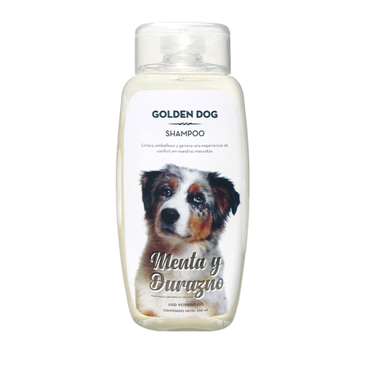 Shampoo Golden Dog Menta y Durazno 250 ml